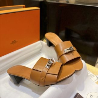 Replica Hermes Women's GIGI 50 Sandal CalfSkin #3335