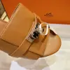  Hermes Women's GIGI 50 Sandal Naturel CalfSkin #3335 - Image 5