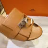  Hermes Women's GIGI 50 Sandal Naturel CalfSkin #3335 - Image 6