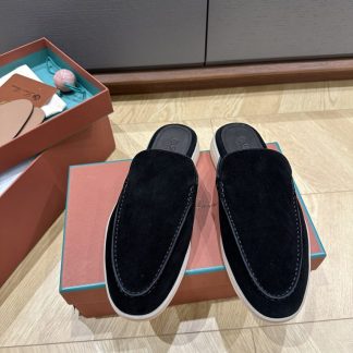 Replica Loro Piana Babouche Walk Loafers Men Suede Shoes #3252