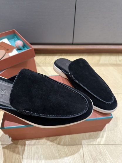  Loro Piana Babouche Walk Loafers Men Suede Shoes #3252 - Image 9