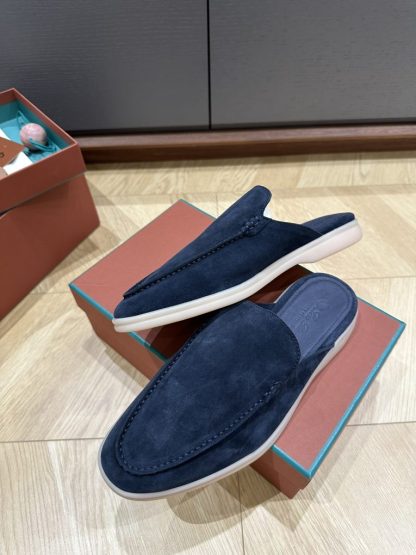  Loro Piana Babouche Walk Loafers Men Suede Shoes #3253 - Image 8