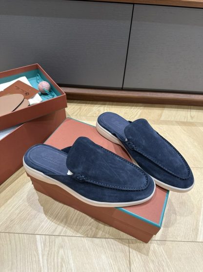  Loro Piana Babouche Walk Loafers Men Suede Shoes #3253 - Image 9