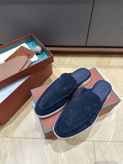 Loro Piana Babouche Walk Loafers Men Suede Shoes #3253 - Image 6