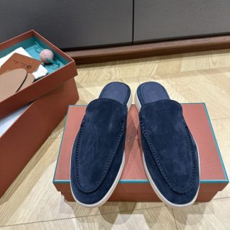 Replica Loro Piana Babouche Walk Loafers Men Suede Shoes #3253