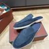  Loro Piana Babouche Walk Loafers Men Suede Shoes #3251 - Image 5