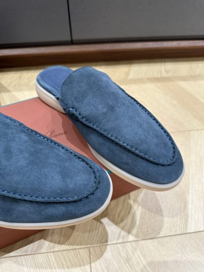  Loro Piana Babouche Walk Loafers Men Suede Shoes #3251 - Image 6