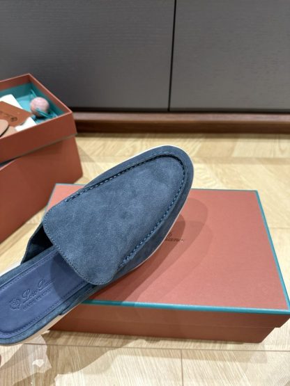 Loro Piana Babouche Walk Loafers Men Suede Shoes #3251 - Image 2
