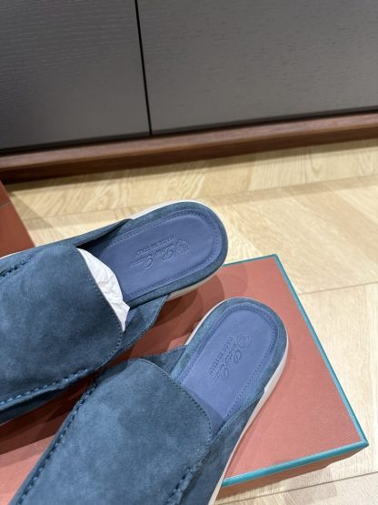  Loro Piana Babouche Walk Loafers Men Suede Shoes #3251 - Image 7