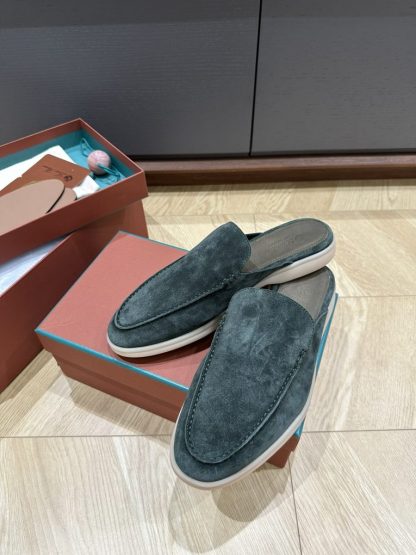  Loro Piana Babouche Walk Loafers Men Suede Shoes #3250 - Image 4