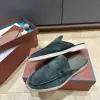  Loro Piana Babouche Walk Loafers Men Suede Shoes #3250 - Image 6
