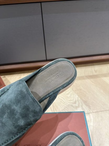  Loro Piana Babouche Walk Loafers Men Suede Shoes #3250 - Image 7