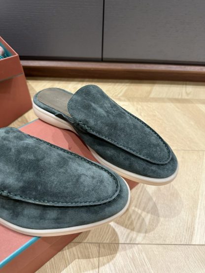  Loro Piana Babouche Walk Loafers Men Suede Shoes #3250 - Image 9