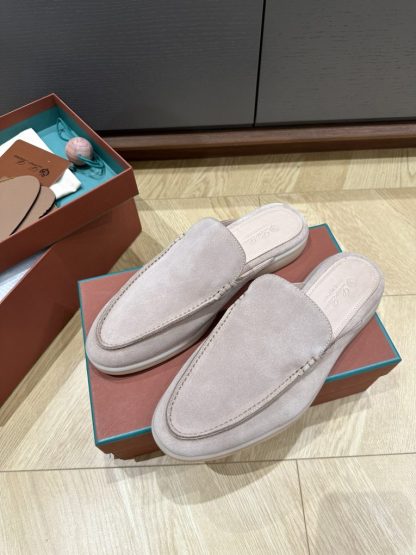  Loro Piana Babouche Walk Loafers Men Suede Shoes #3249 - Image 5