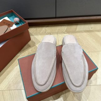 Replica Loro Piana Babouche Walk Loafers Men Suede Shoes #3249