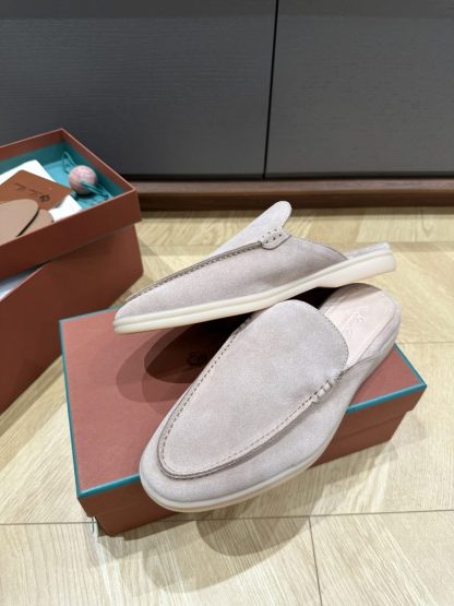  Loro Piana Babouche Walk Loafers Men Suede Shoes #3249 - Image 3
