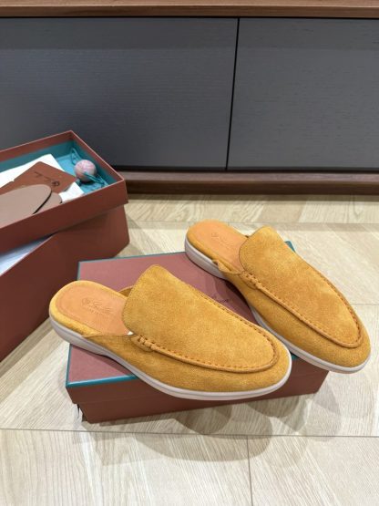  Loro Piana Babouche Walk Loafers Men Suede Shoes #3248 - Image 4