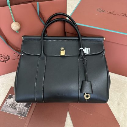 Replica Loro Piana Loom bag L32 Women Tote Smooth Calfskin #3346