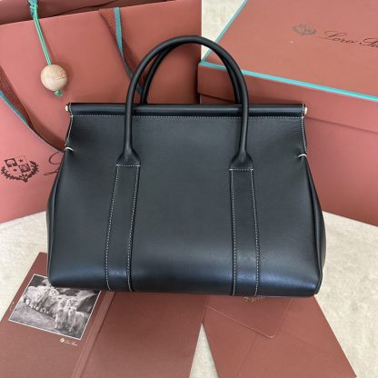  Loro Piana Loom bag L32 Women Tote Smooth Calfskin #3346 - Image 7