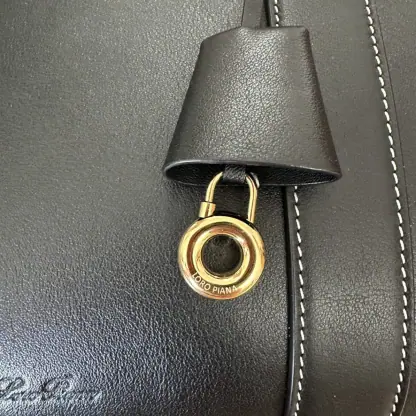  Loro Piana Loom bag L32 Women Tote Smooth Calfskin #3346 - Image 3