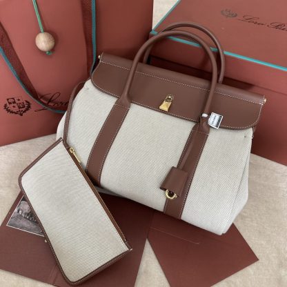  Loro Piana Loom bag L32 Women Tote #3345 - Image 4