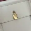  Loro Piana Loom bag L32 Women Tote Whisper White Grained Calfskin #3352 - Image 4