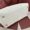  Loro Piana Loom bag L32 Women Tote Whisper White Grained Calfskin #3352 - Image 5
