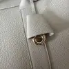  Loro Piana Loom bag L32 Women Tote Light Travertine Grained Calfskin #3350 - Image 4