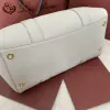  Loro Piana Loom bag L32 Women Tote Light Travertine Grained Calfskin #3350 - Image 5