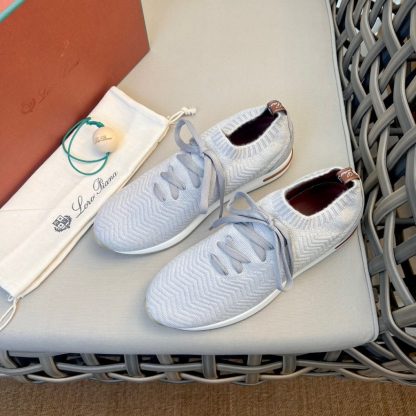  Loro Piana Loro 360 LP Flexy Walk Sneakers Cashmere #3217 - Image 7