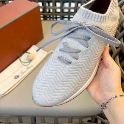  Loro Piana Loro 360 LP Flexy Walk Sneakers Cashmere #3217 - Image 4