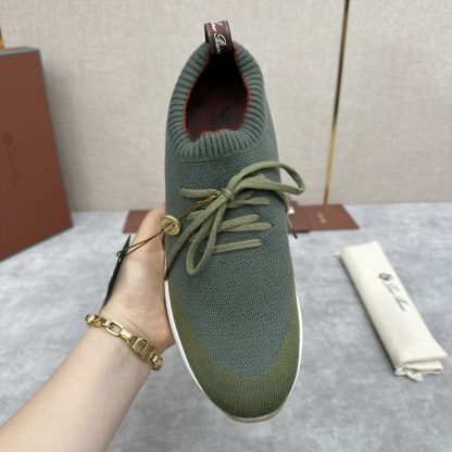 Loro Piana 360 Lp Flexy Walk Sneaker Wool #3225 - Image 3