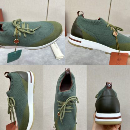  Loro Piana 360 Lp Flexy Walk Sneaker Wool #3225 - Image 2