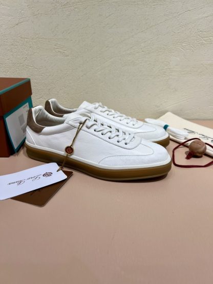  Loro Piana Tennis Walk Sneakers Calfskin Suede #3215 - Image 2