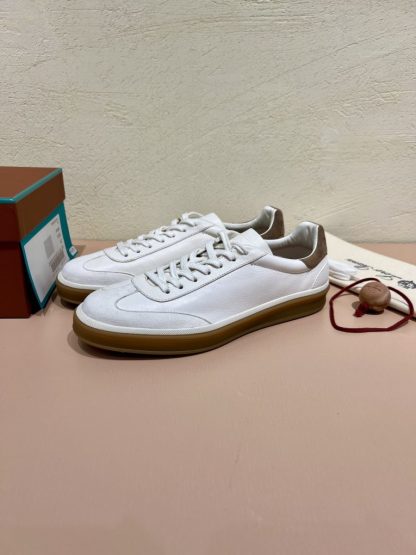  Loro Piana Tennis Walk Sneakers Calfskin Suede #3215 - Image 4