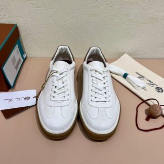 Replica Loro Piana Tennis Walk Sneakers Calfskin Suede #3215