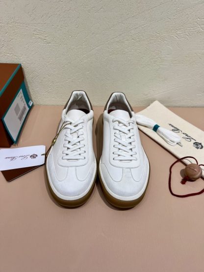 Replica Loro Piana Tennis Walk Sneakers Calfskin Suede #3215