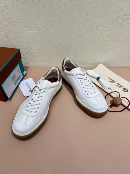  Loro Piana Tennis Walk Sneakers Calfskin Suede #3215 - Image 5