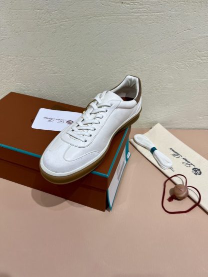  Loro Piana Tennis Walk Sneakers Calfskin Suede #3215 - Image 9