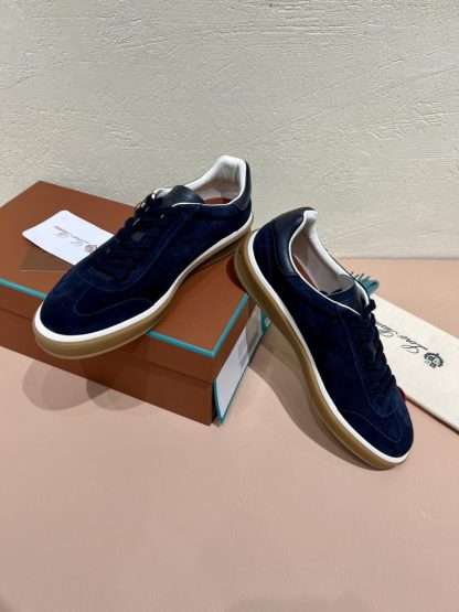  Loro Piana Tennis Walk Sneakers Calfskin Suede #3214 - Image 3