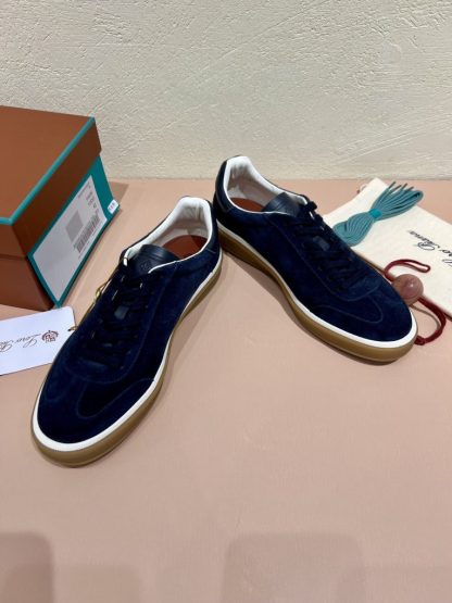  Loro Piana Tennis Walk Sneakers Calfskin Suede #3214 - Image 5