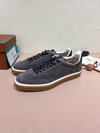  Loro Piana Tennis Walk Sneakers Calfskin Suede #3211 - Image 6