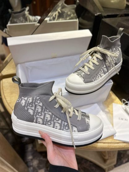  Dior Walk'n'Dior Gray Sneaker For Women 2024 #3327 - Image 10