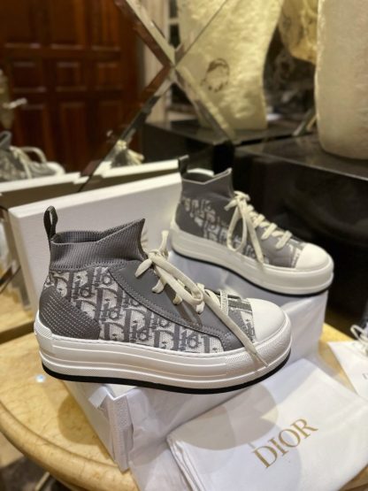 Replica Dior Walk'n'Dior Gray Sneaker For Women 2024 #3327
