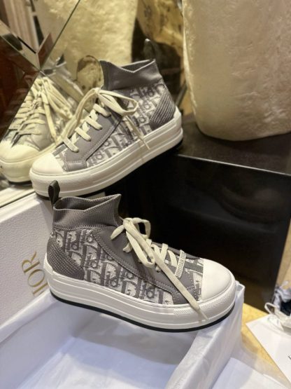  Dior Walk'n'Dior Gray Sneaker For Women 2024 #3327 - Image 12