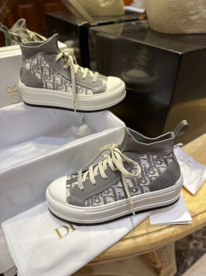  Dior Walk'n'Dior Gray Sneaker For Women 2024 #3327 - Image 13