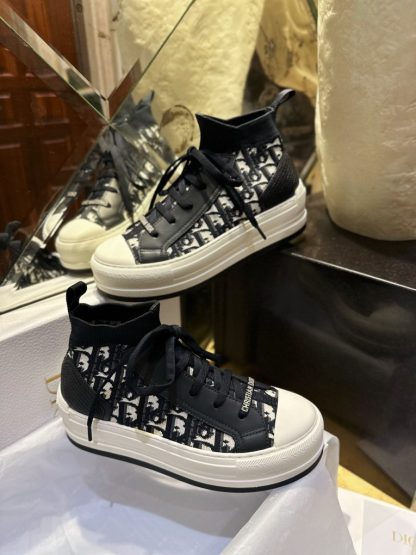  Dior Walk'n'Dior Platform Sneaker Deep Blue For Women 2024 #3326 - Image 10