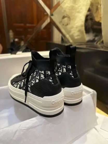  Dior Walk'n'Dior Platform Sneaker Deep Blue For Women 2024 #3326 - Image 9