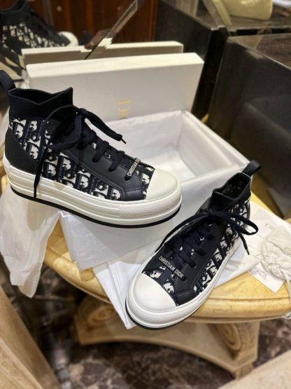  Dior Walk'n'Dior Platform Sneaker Deep Blue For Women 2024 #3326 - Image 11