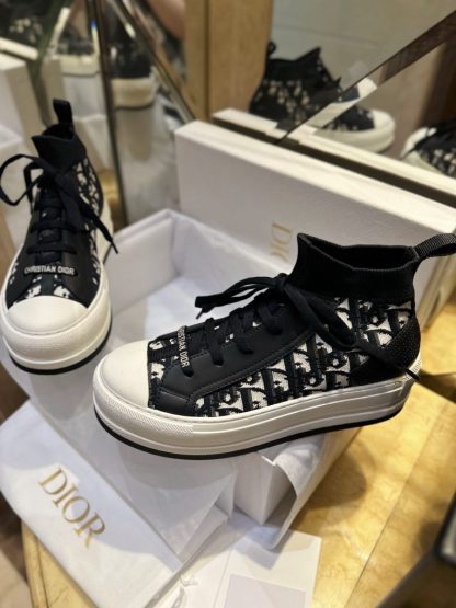  Dior Walk'n'Dior Platform Sneaker Deep Blue For Women 2024 #3326 - Image 13